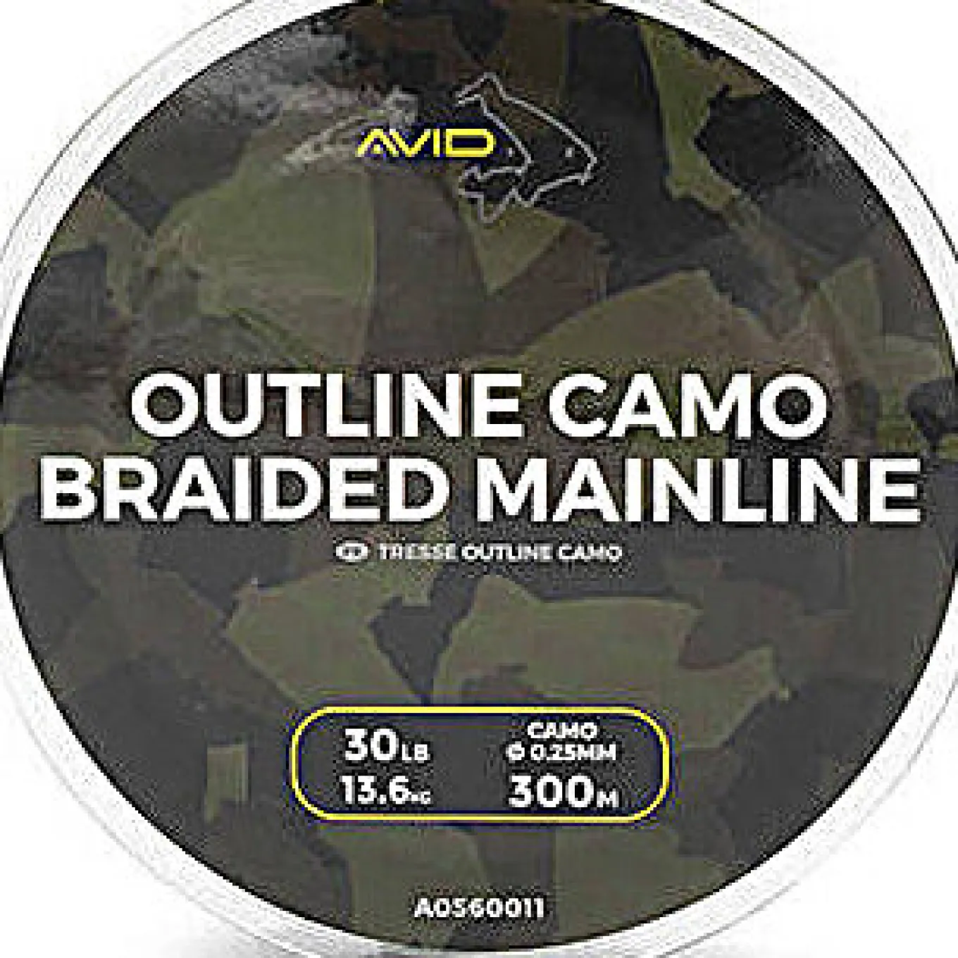 Avid Outline Camo Braided Mainline