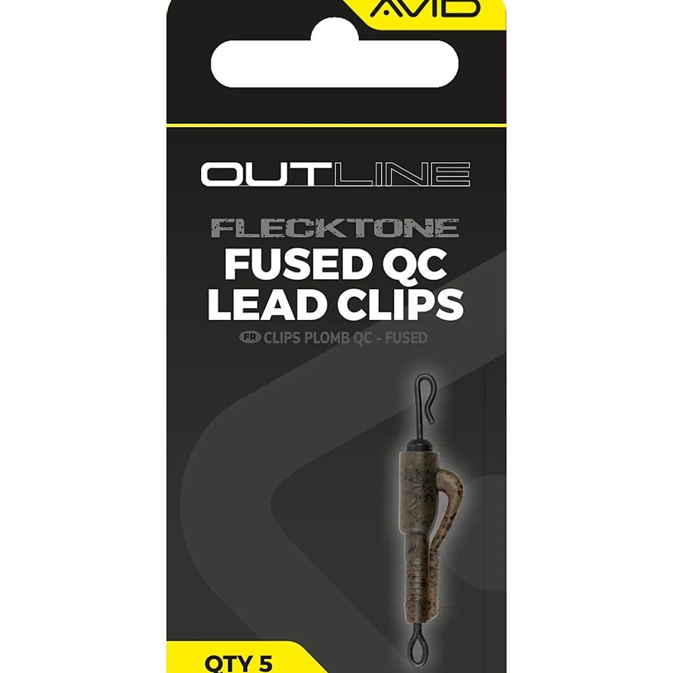 Avid Outline FleckTone Fused Lead QC Clips