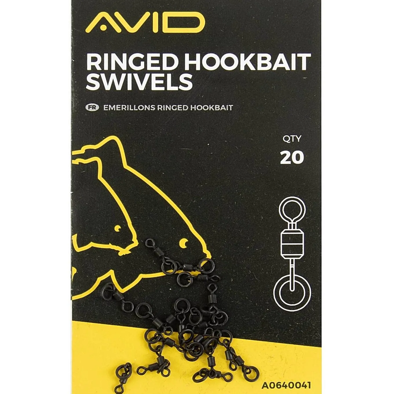 Avid Ringed Hookbait Swivel