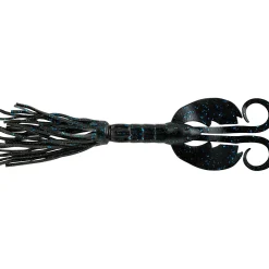 Berkley Powerbait Bearded CrazyLeg Chigger Craw 11cm Black Blue Fleck
