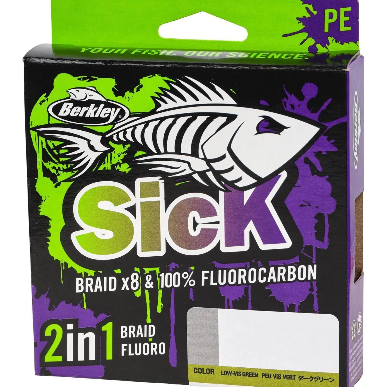 Berkley Sick 2 In 1 Braid Fluoro