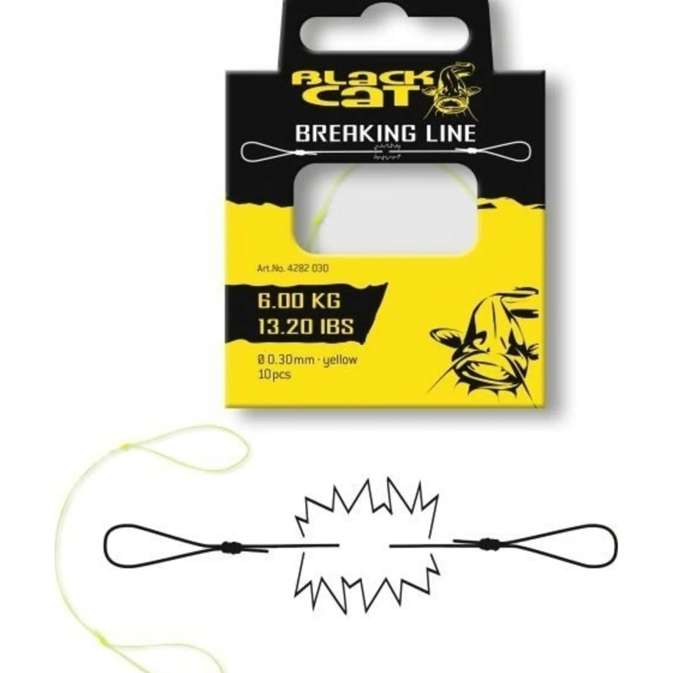 Black Cat Breaking Line