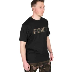 Fox Black / Camo Logo T-Shirt