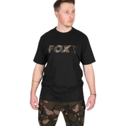 Fox Black / Camo Logo T-Shirt