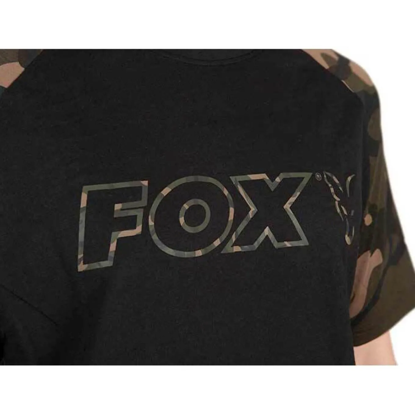 Fox Black / Camo Logo T-Shirt