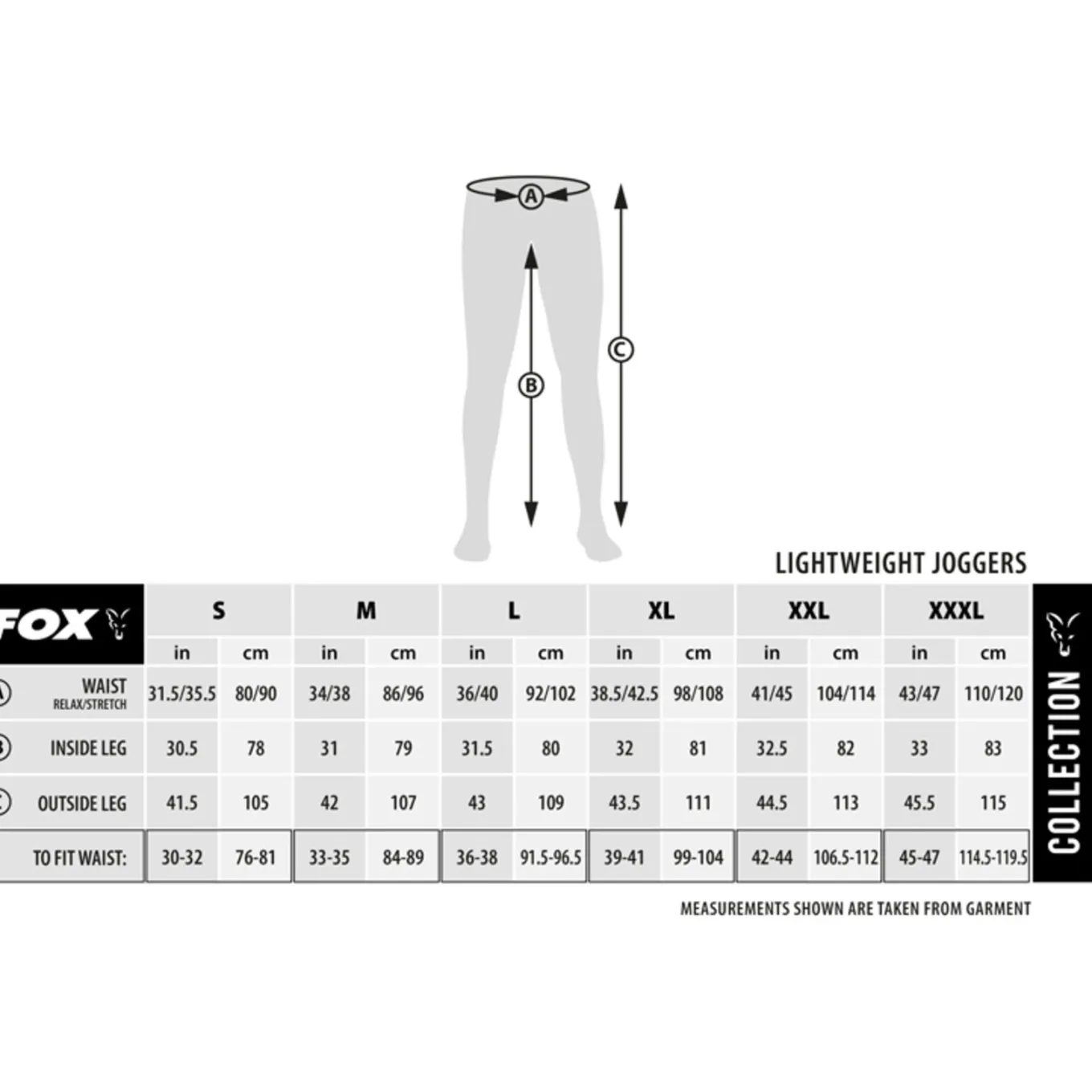 Fox Collection LW Jogger - G/B