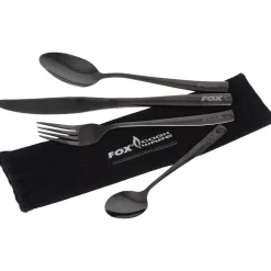 Fox Cookware Black Stainless Cutlery Set