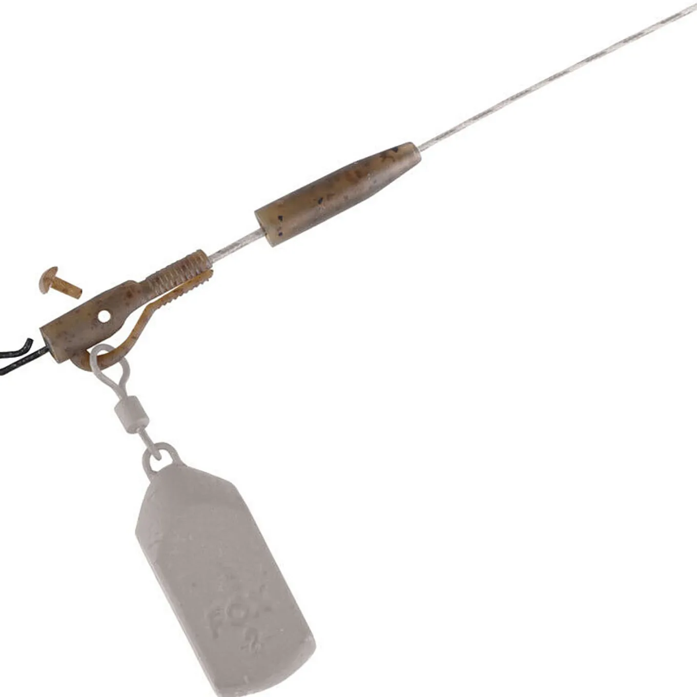 Fox Edges Camo Power Grip Lead Clip kit Size 7