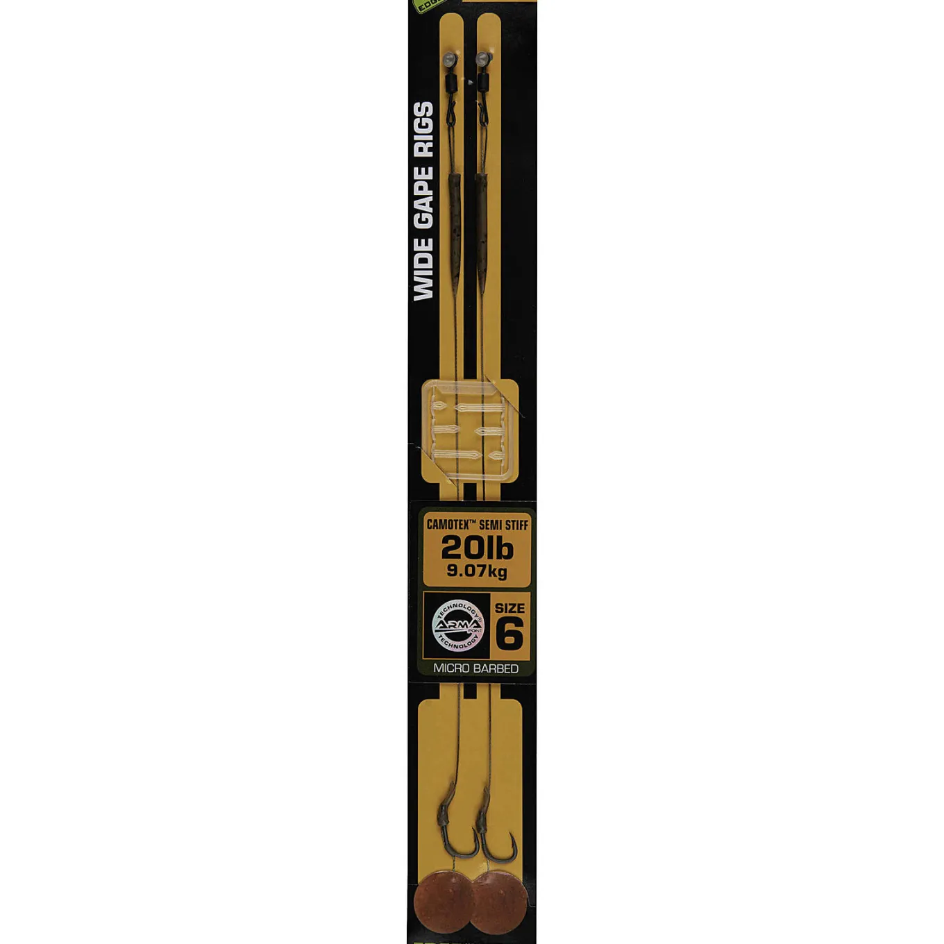 Fox Edges Camotex Semi Stiff Wide Gape