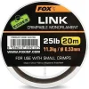 Fox Edges Link Crimpable Monofilament 0.64mm 20m Trans Khaki