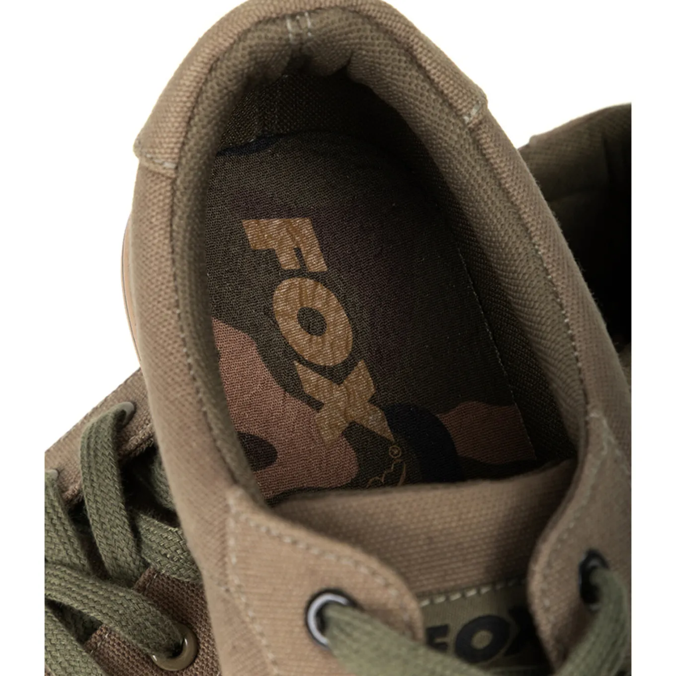 Fox Khaki Canvas Shoe