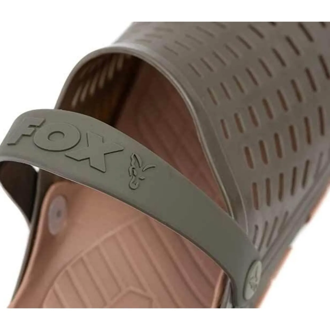 Fox Khaki Clogs