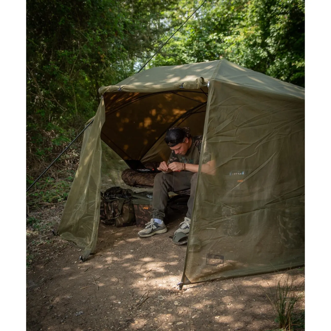 Fox Khaki Mozzy Mesh 60"