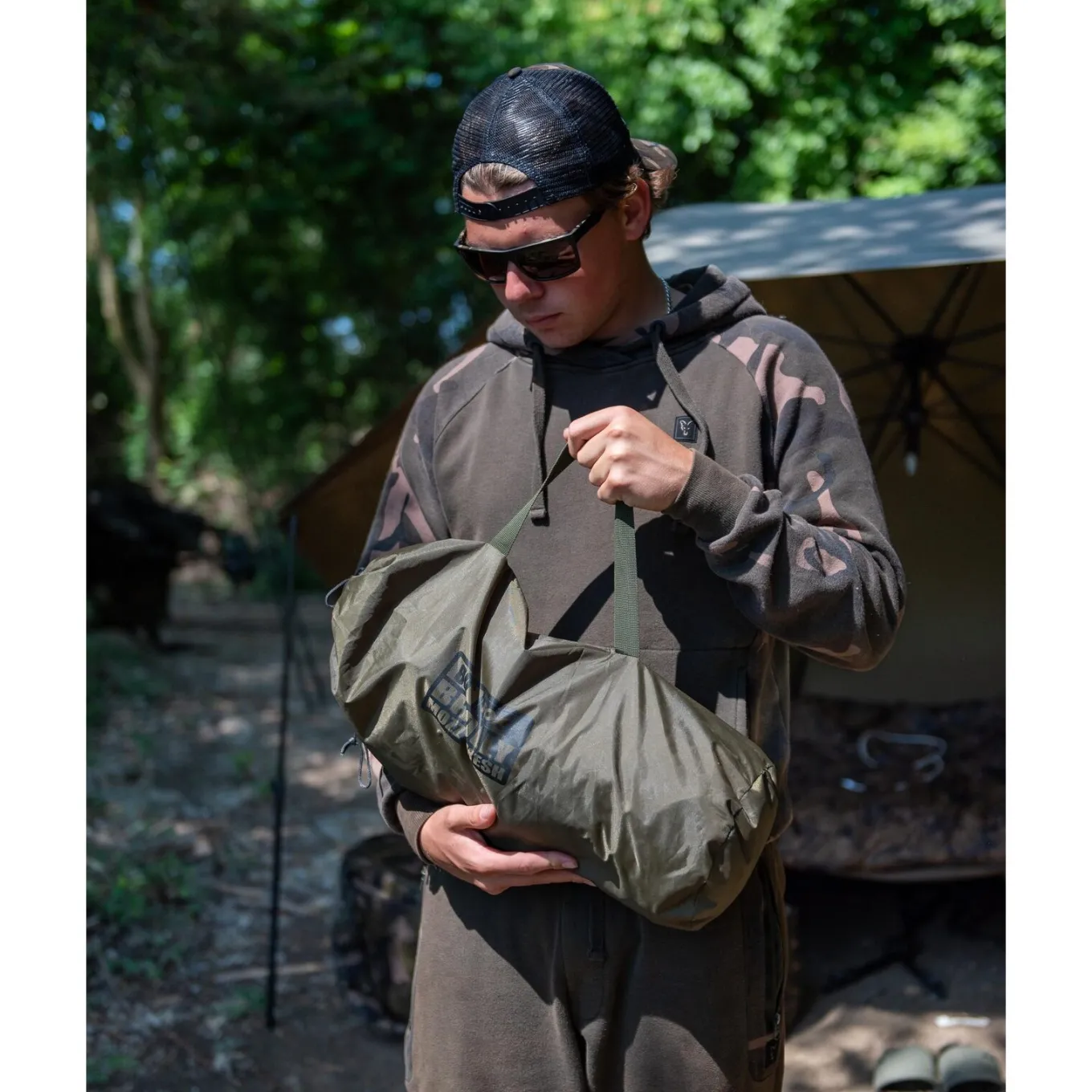 Fox Khaki Mozzy Mesh 60"
