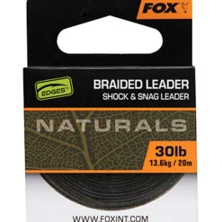 Fox Naturals Braided Leader 20m 30lb