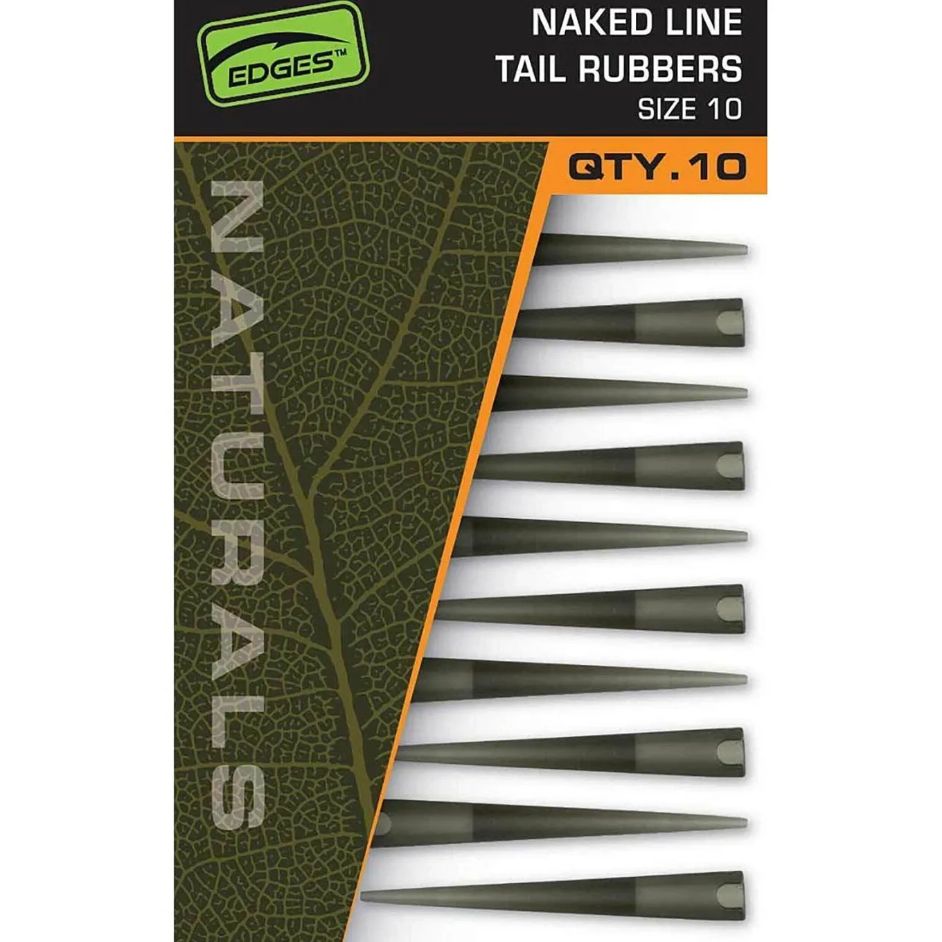 Fox Naturals Naked Line Tail Rubbers Size 10