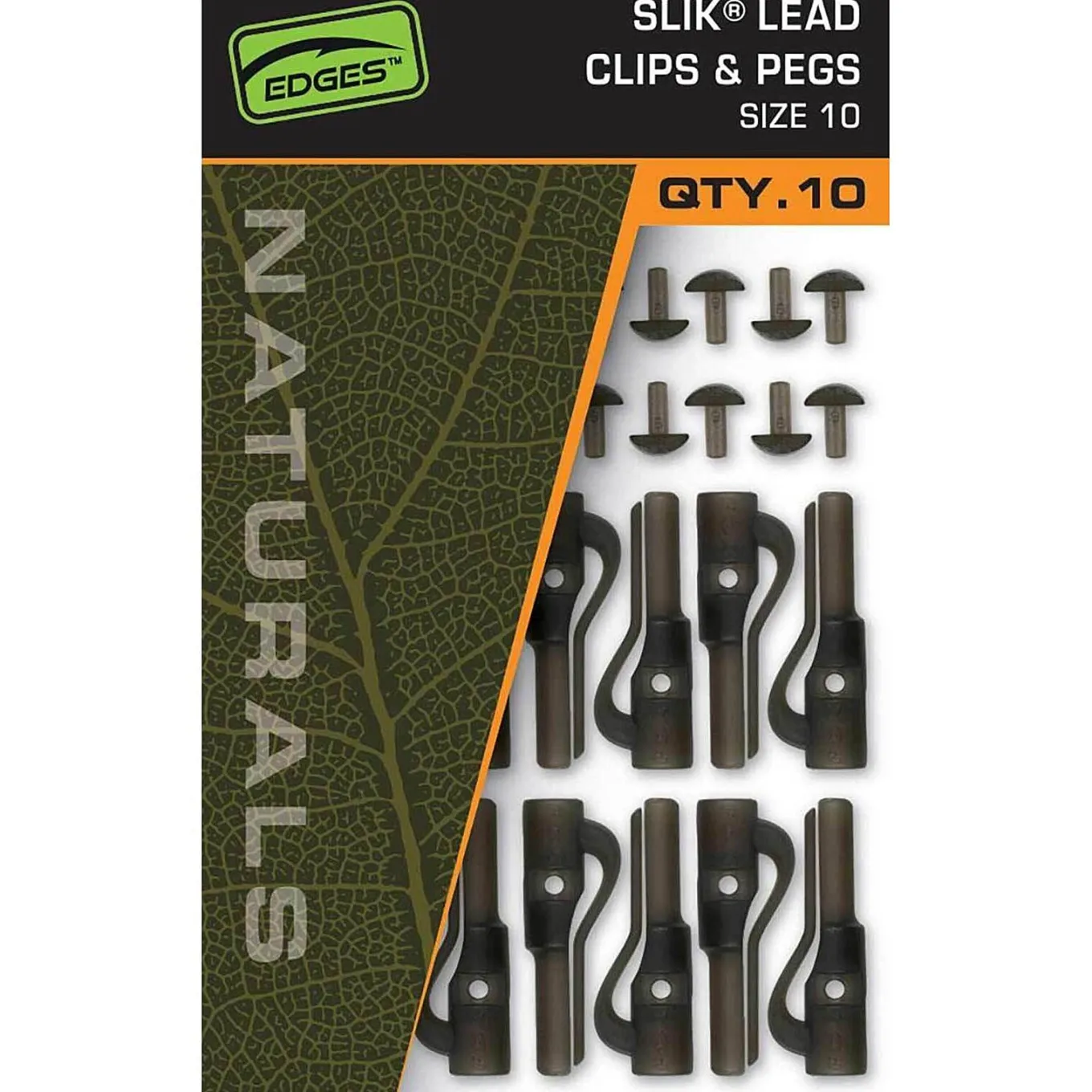 Fox Naturals Slik Lead Clip & Pegs Size 10