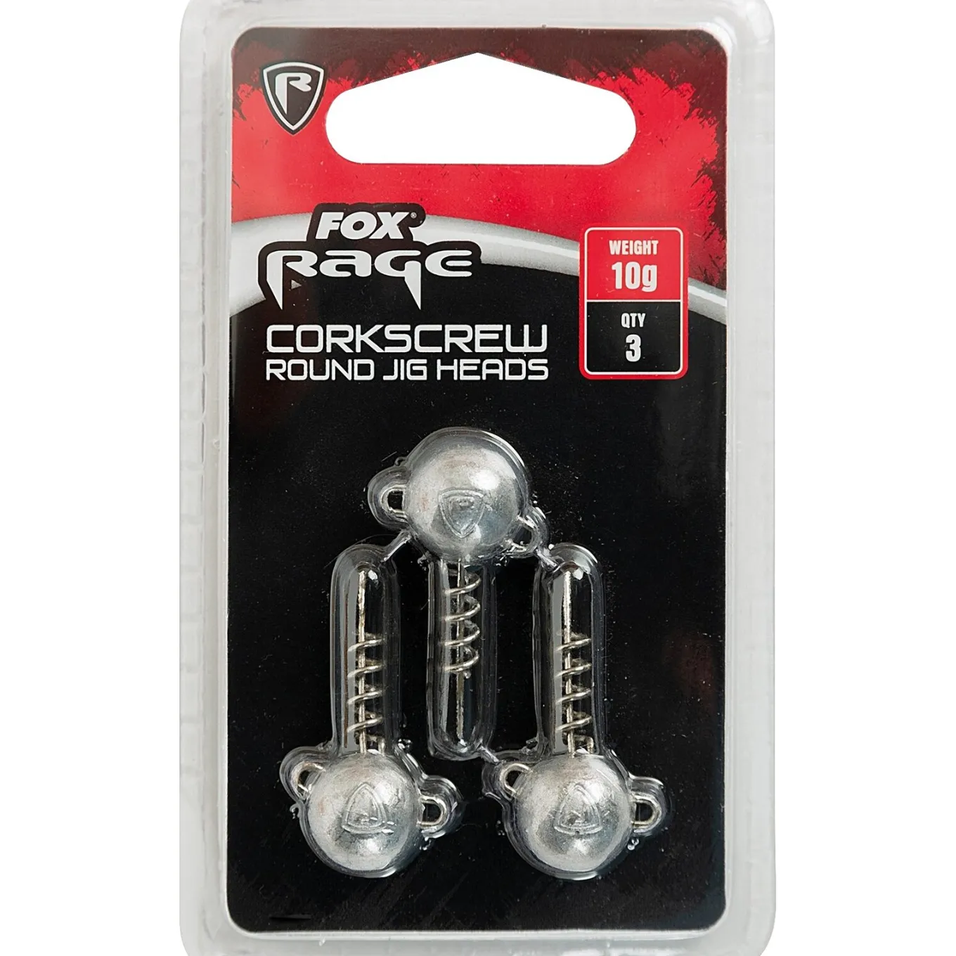 Fox Rage Corkscrew Round Jighead