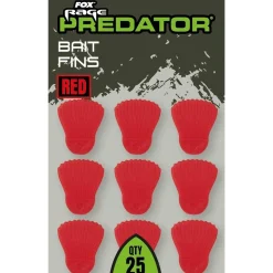 Fox Rage Predator Bait Fins Red