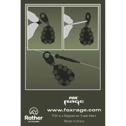 Fox Rage Predator Camo Low Resistance Run Ring 5pcs