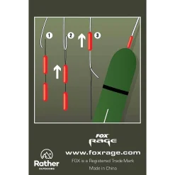 Fox Rage Predator Float Stops Red 20pcs