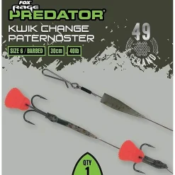 Fox Rage Predator Kwik Change Paternoster Trace