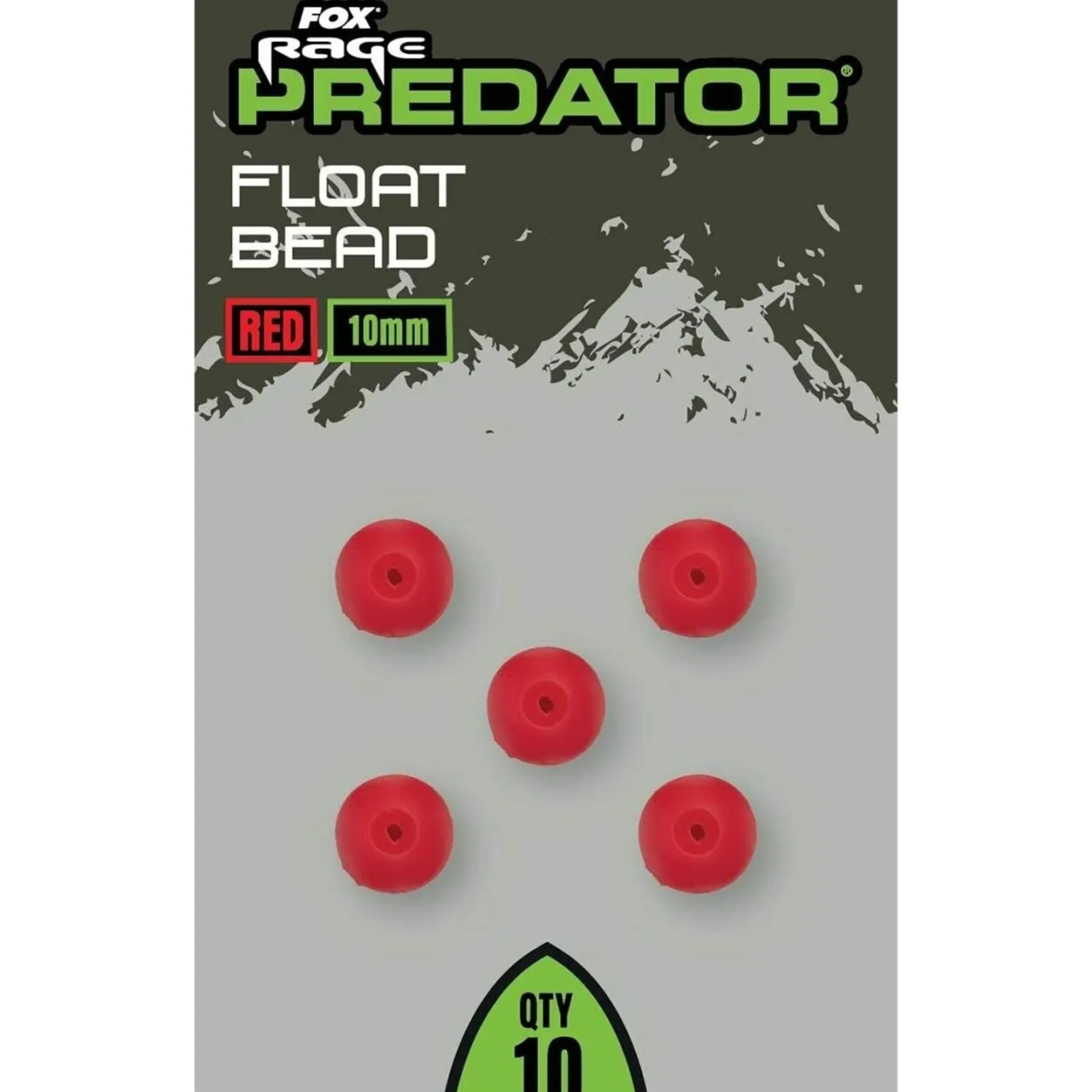Fox Rage Predator Red Float Bead 10mm