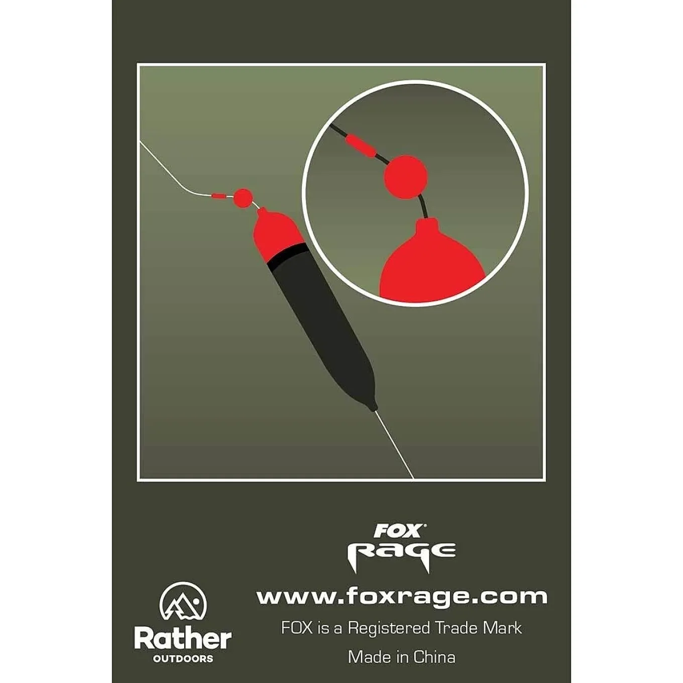 Fox Rage Predator Red Float Bead 10mm
