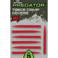 Fox Rage Predator Red Trace Crimp Covers 25pcs