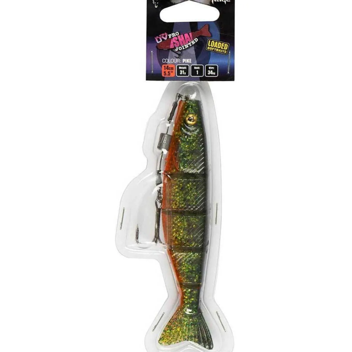 Fox Rage Pro Shad Jointed Loaded