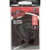 Fox Rage Rage Strike Point 6mm Clear and Red Glass Beads