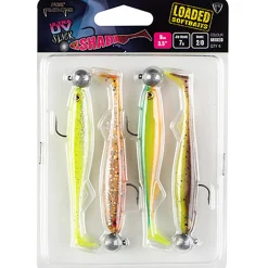 Fox Rage Slick Shad Mixed Colours UV
