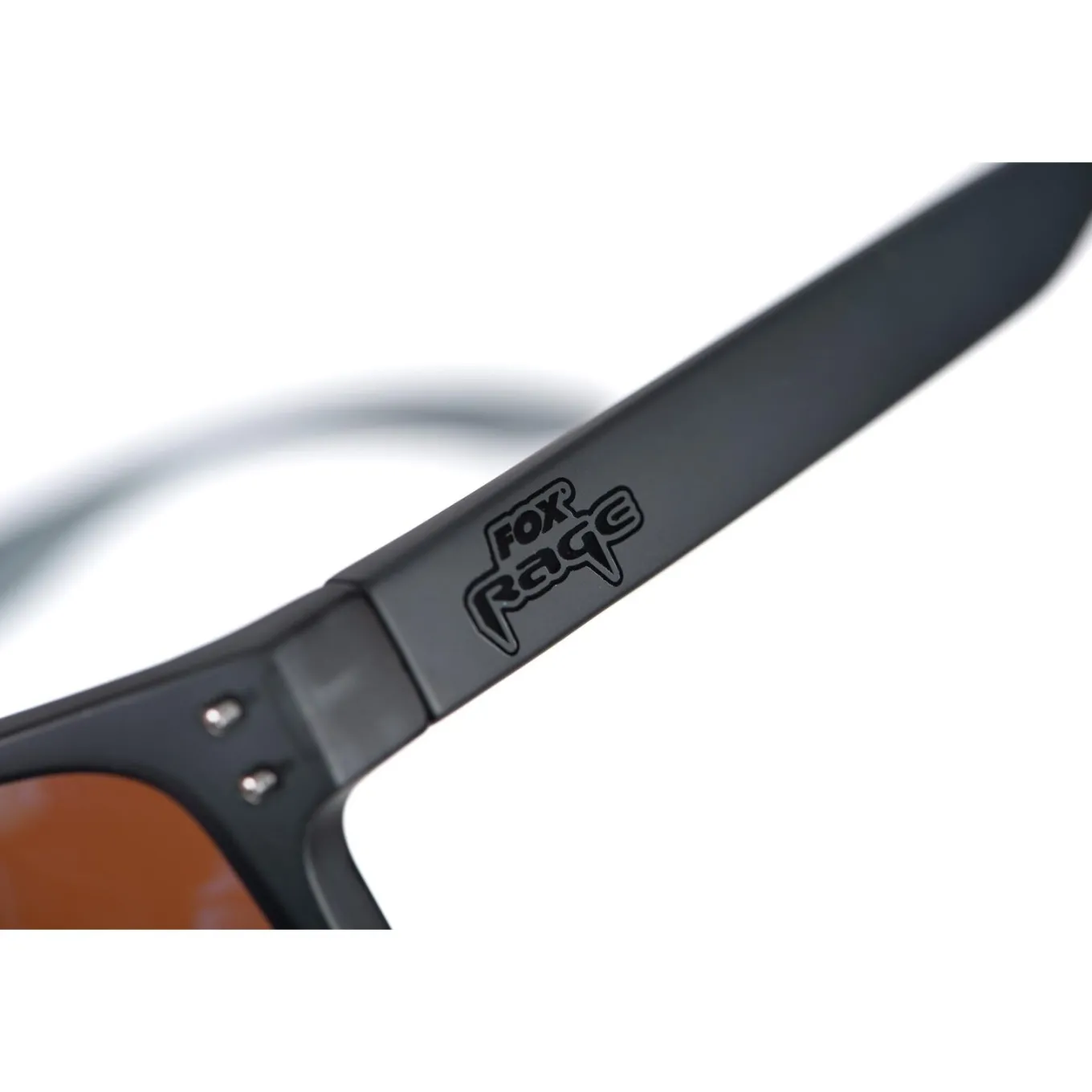 Fox Rage Transparent Black Brown Lens Mirror Blue Eyewear