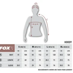 Fox Womens Zipped Hoodie