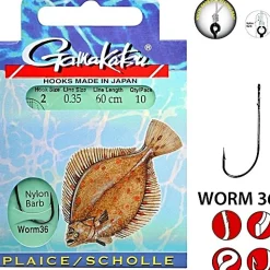 Gamakatsu BKS-Worm 36 Flatfish