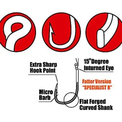 Gamakatsu G-Carp PTFE-coated Specialist RX
