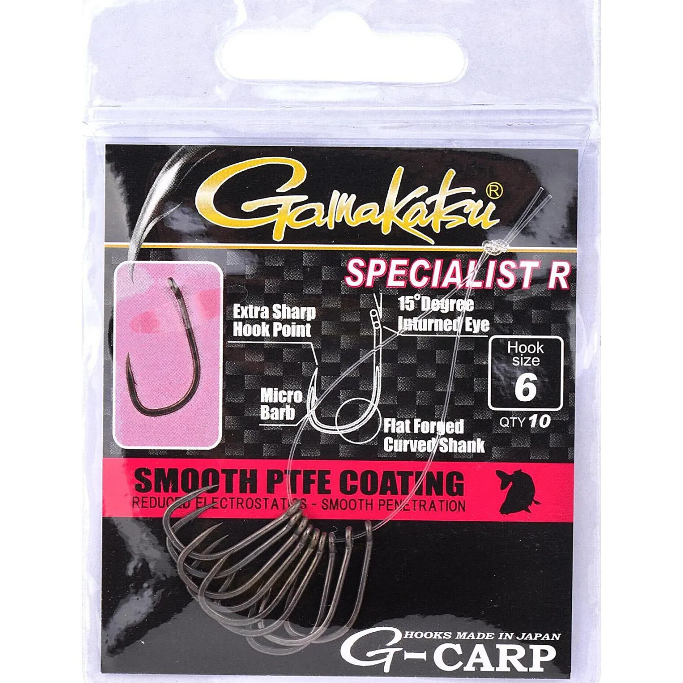 Gamakatsu G-Carp PTFE-coated Specialist R