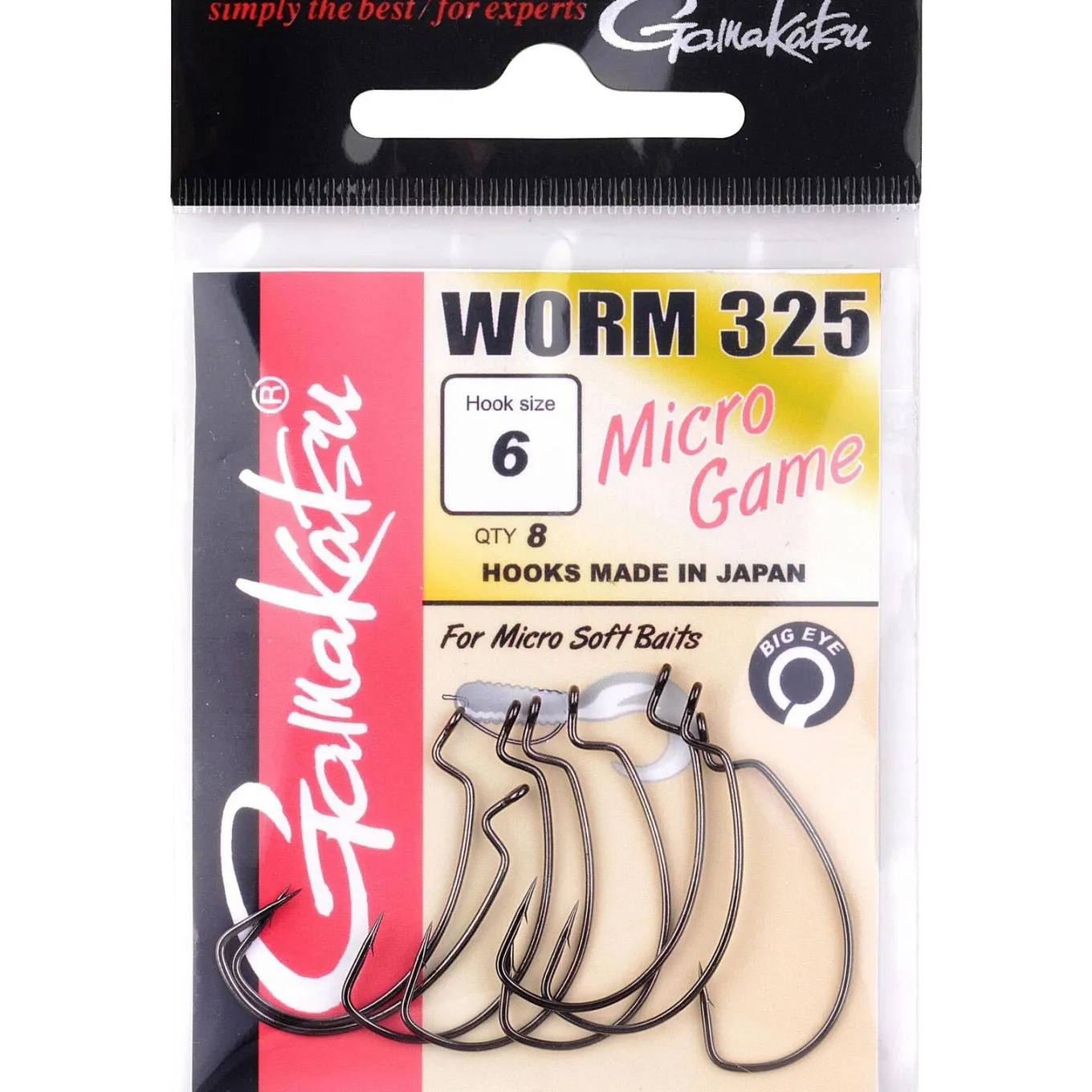 Gamakatsu Worm 325 Micro Game