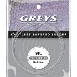 Greys Knotless Tapered Leader