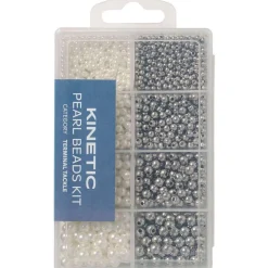 Kinetic Pearl Beads Kit Pearl/Silver