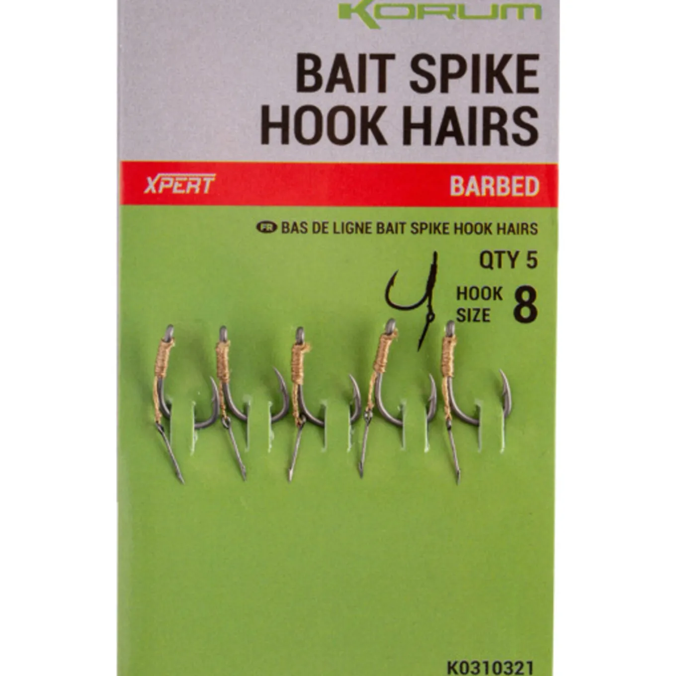 Korum Bait Spike Hook Hairs