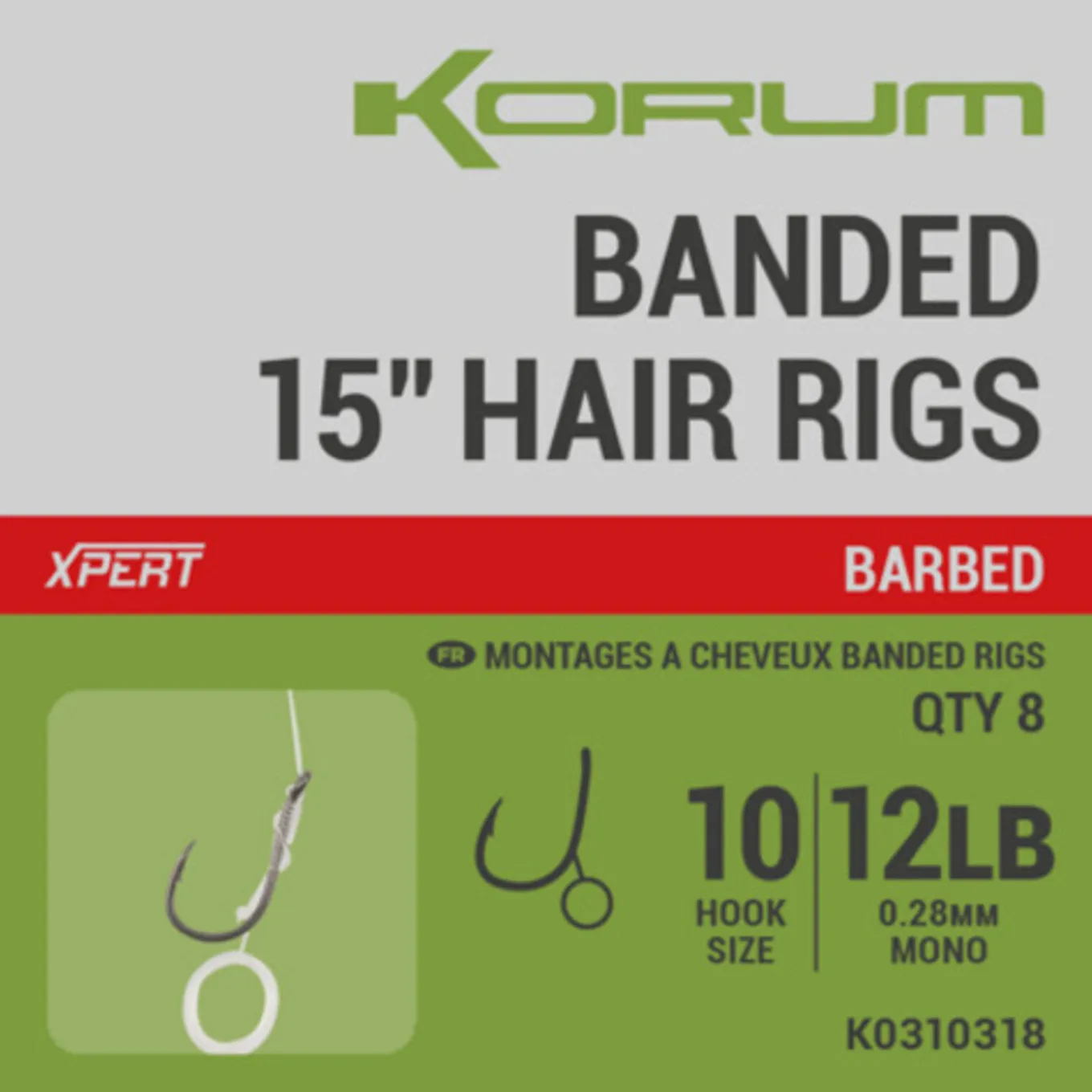 Korum Banded Hair Rigs
