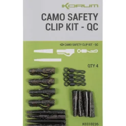 Korum Camo Safety Clip Kit - QC