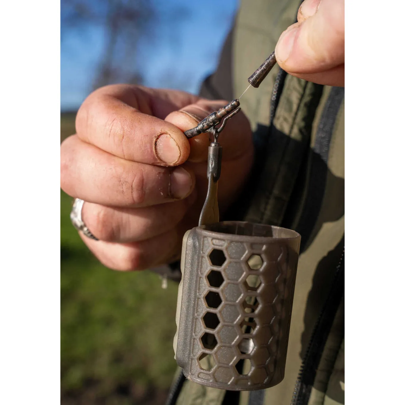 Korum Camo Safety Clip Kit - QC