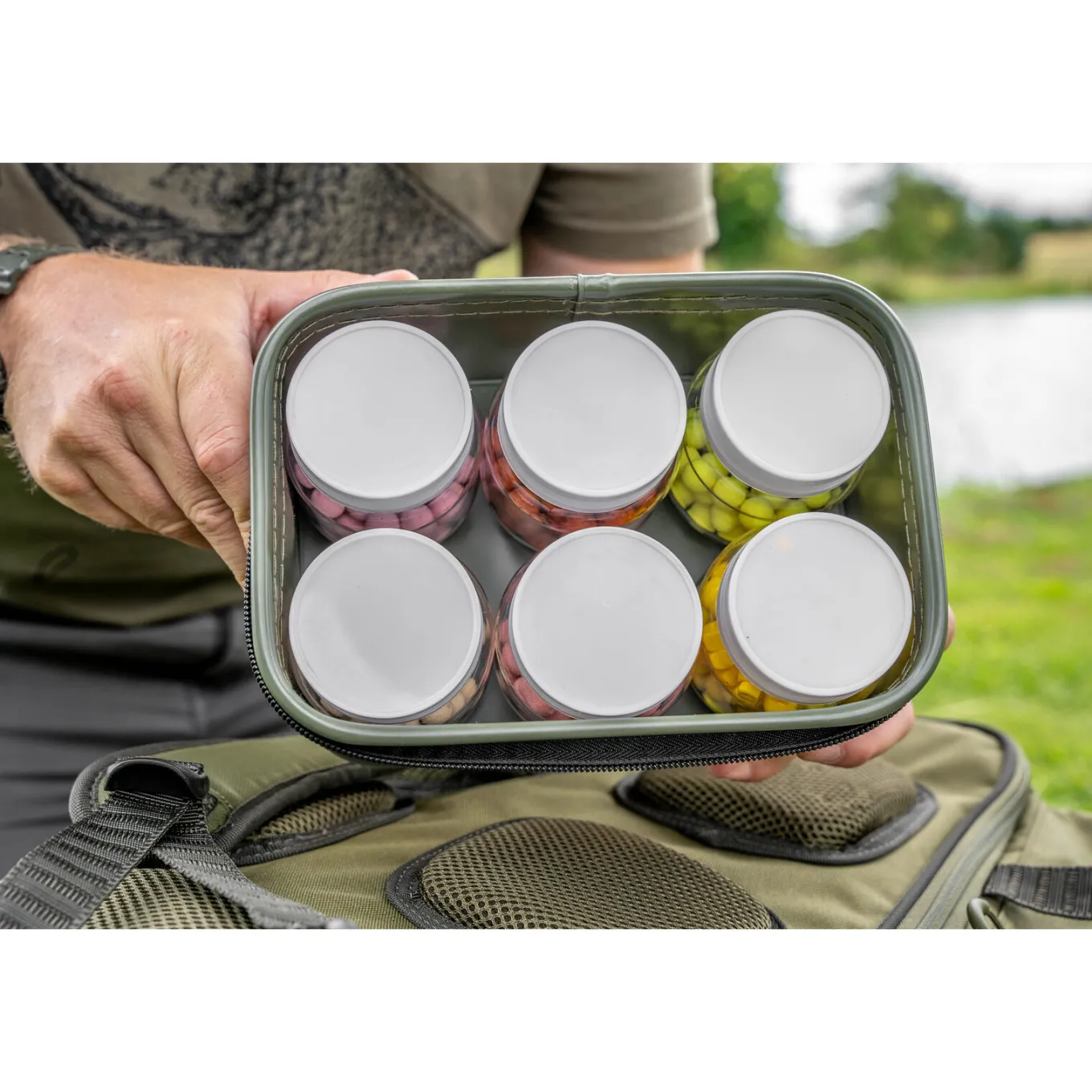 Korum Progress Eva Hookbait Pouch 4 Tub