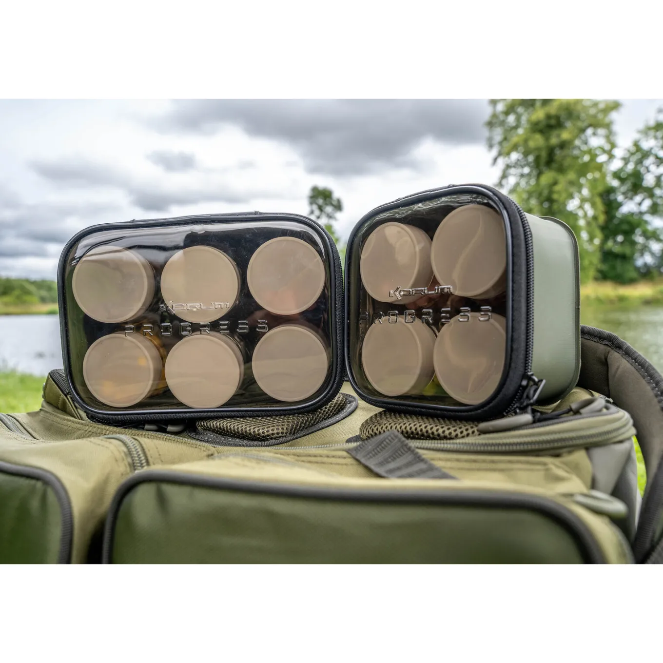 Korum Progress Eva Hookbait Pouch 4 Tub