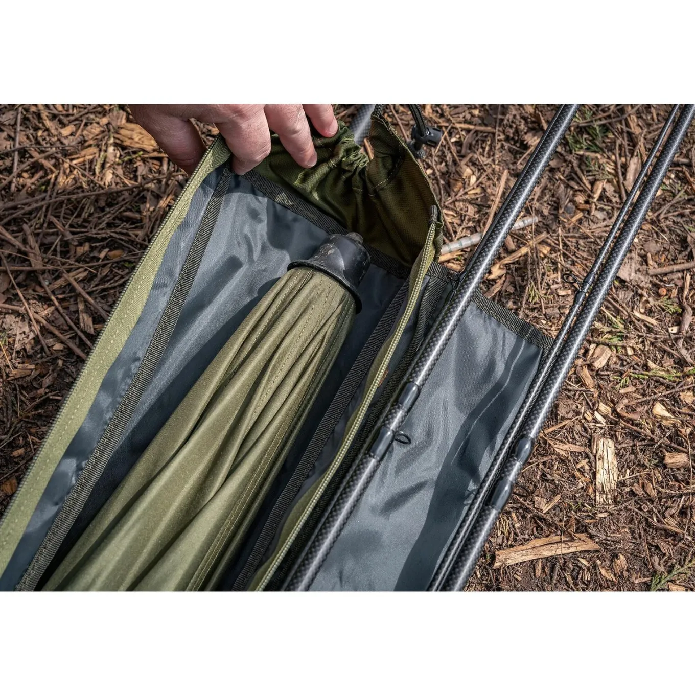 Korum Progress Folding Quiver - 2 Rod