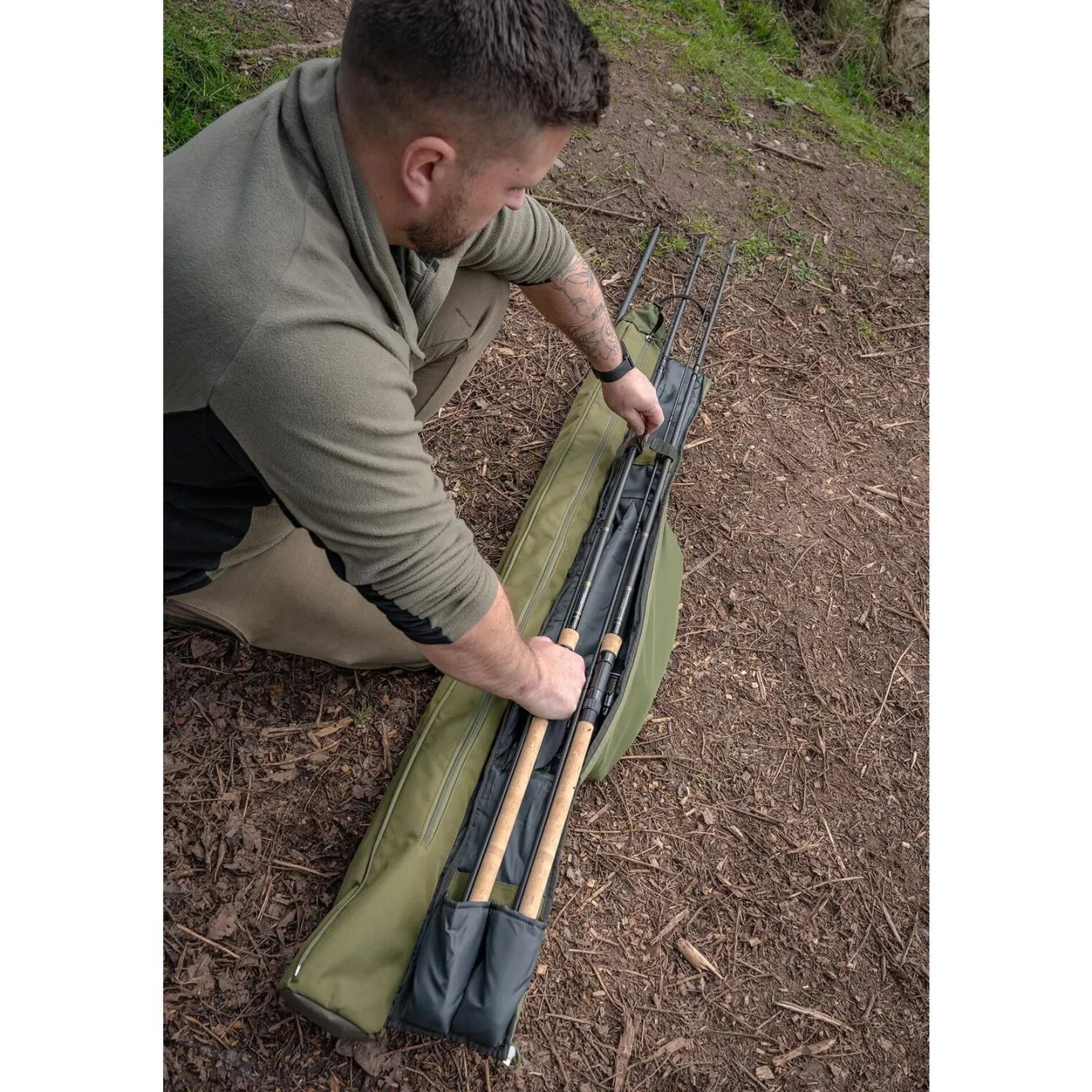 Korum Progress Folding Quiver - 2 Rod