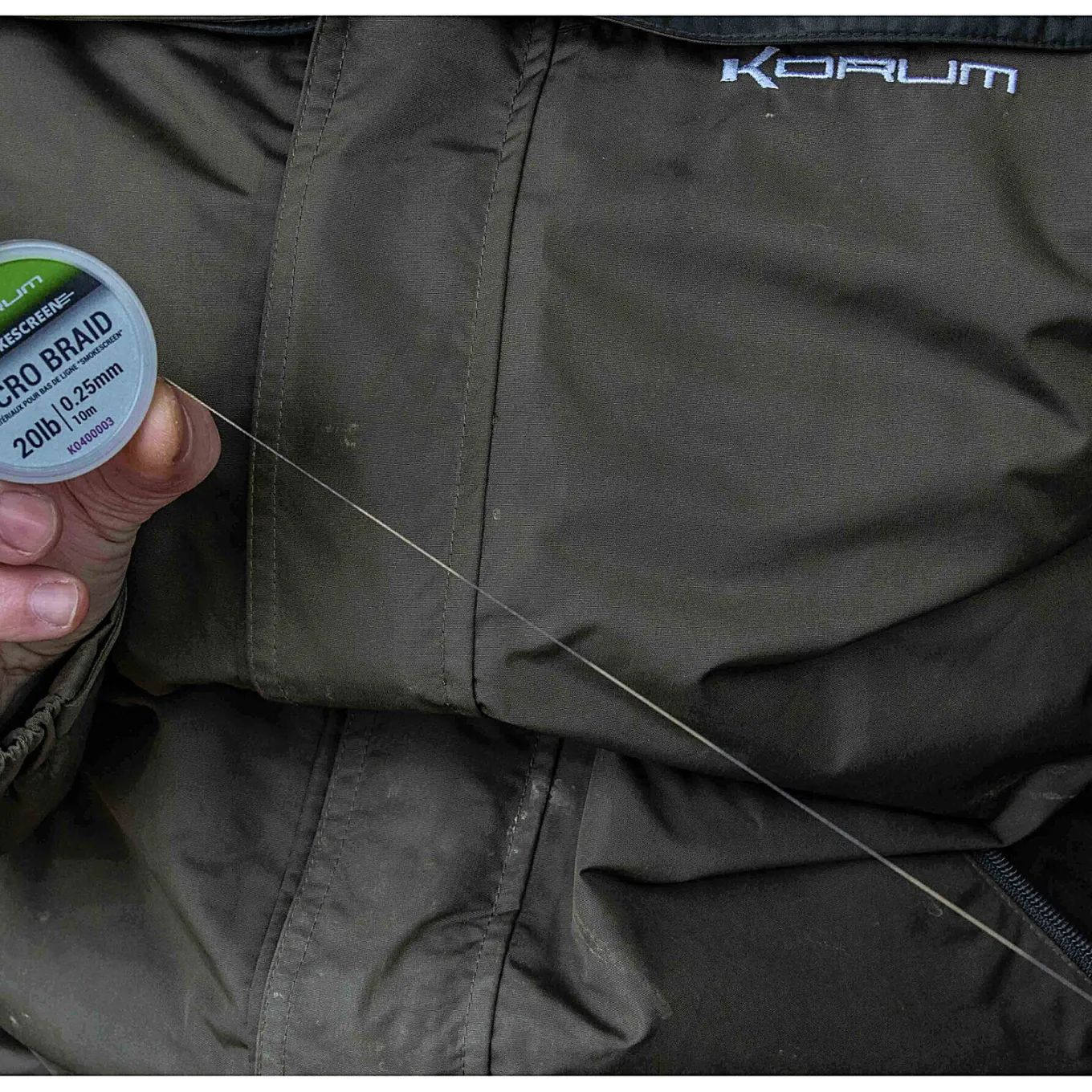 Korum Smokescreen Micro Braid 0.20mm 10m