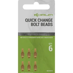 Korum Smokescreen Quick Change Bolt Beads
